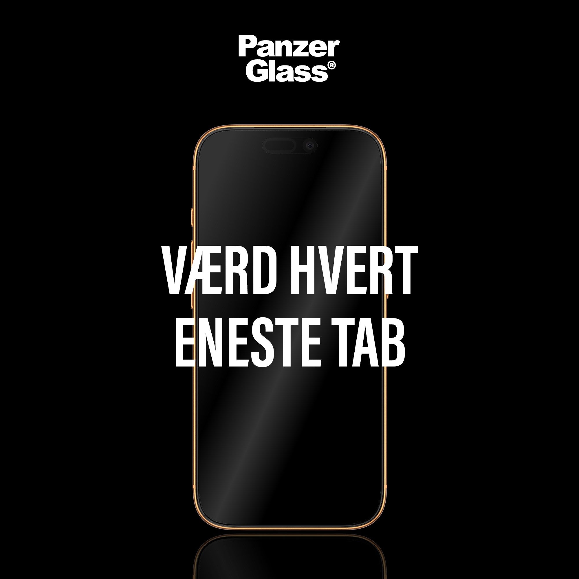 PanzerGlass® Privacy Skærmbeskyttelse iPhone 17 | iPhone 16 Pro | Ultra-Wide Fit m. FASTFIT IN-A-BOX